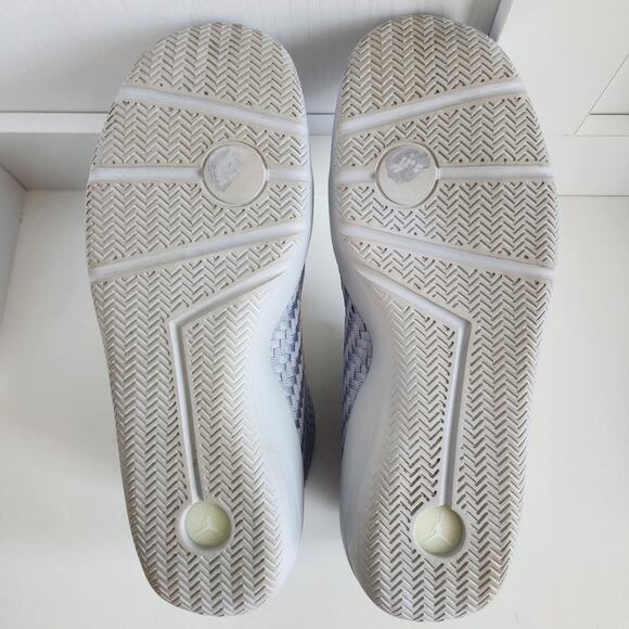 Jordan Men's Size 11 Eclipse Chukka Basketball High Top  Shoe Lace Up Wolf Grey - Picture 9 of 10